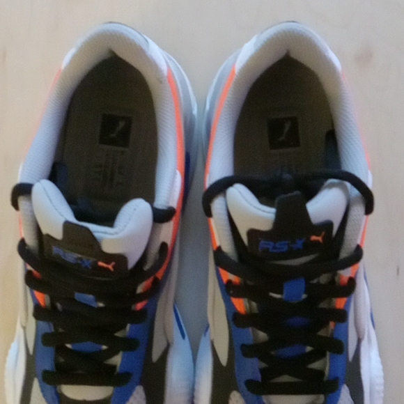 Puma RS-X Running System sneakers..blue and orange. - Picture 3 of 9
